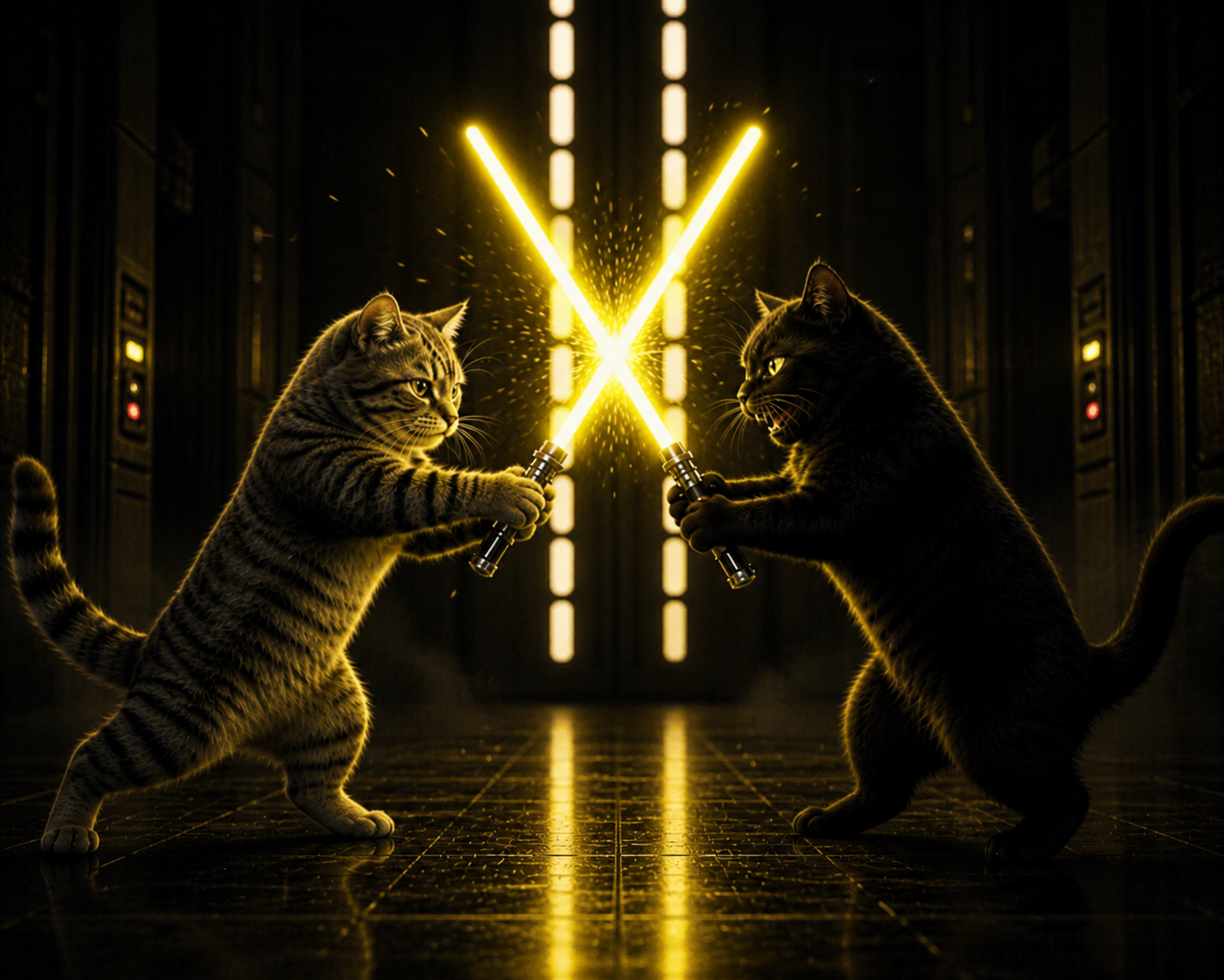 Yellow Cat Logo Friday